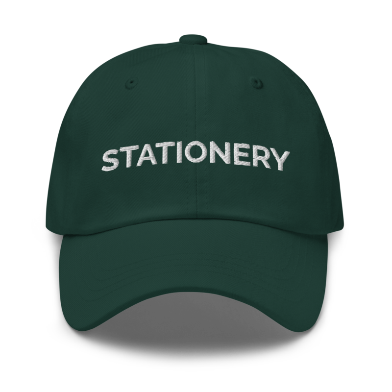 Stationery Hat - Spruce