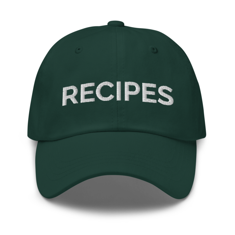 Recipes Hat - Spruce