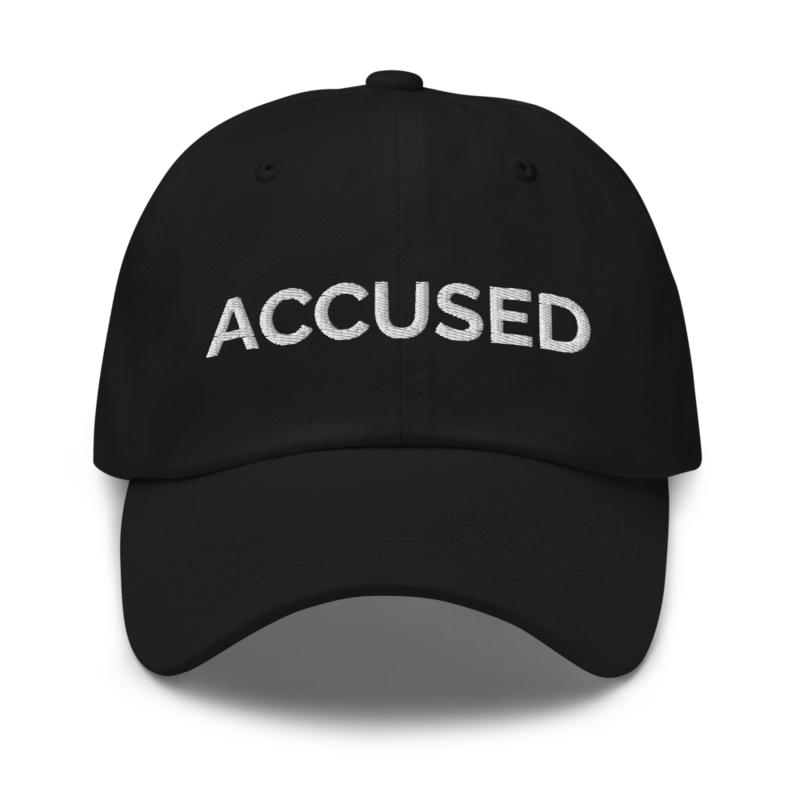 Accused Hat - Black