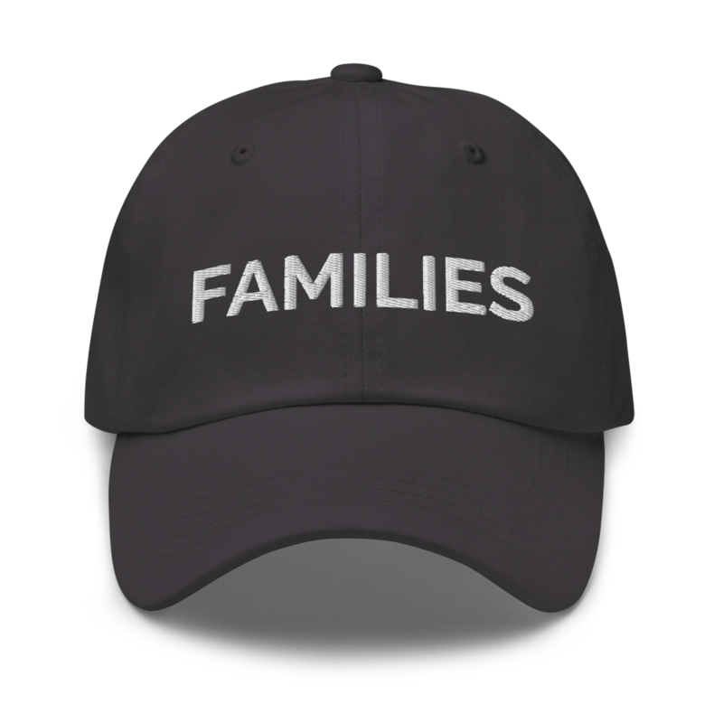 Families Hat - Dark Grey