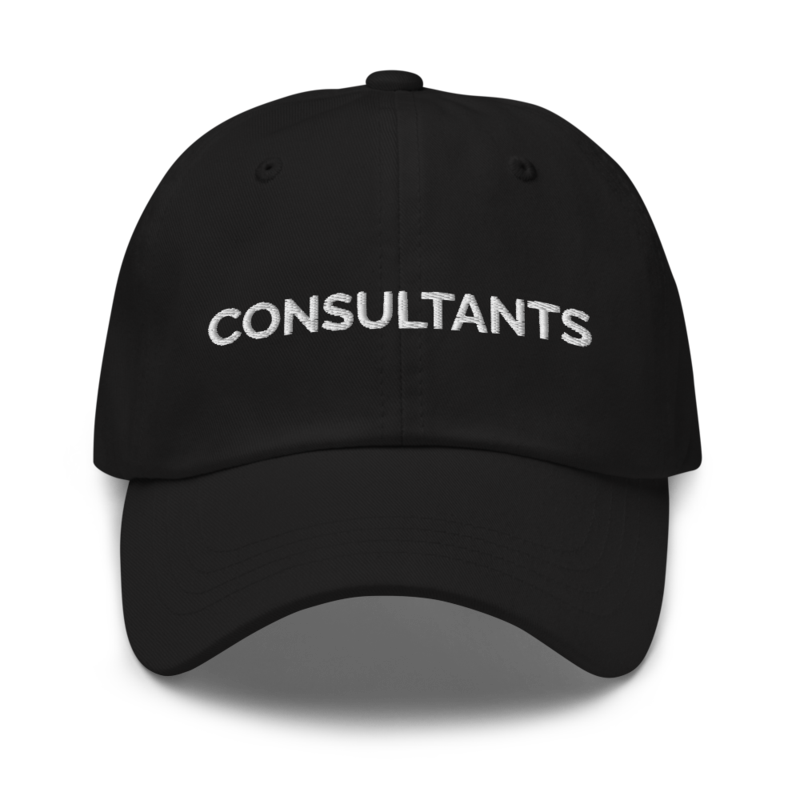 Consultants Hat - Black