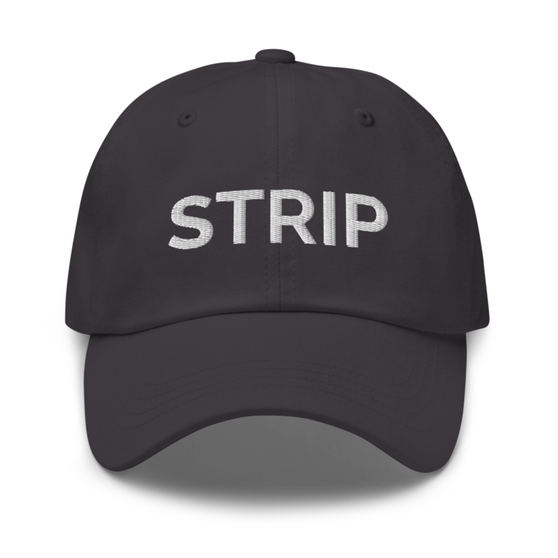 Strip Hat - Dark Grey