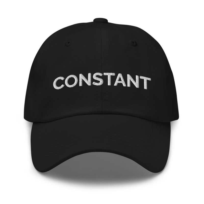 Constant Hat - Black