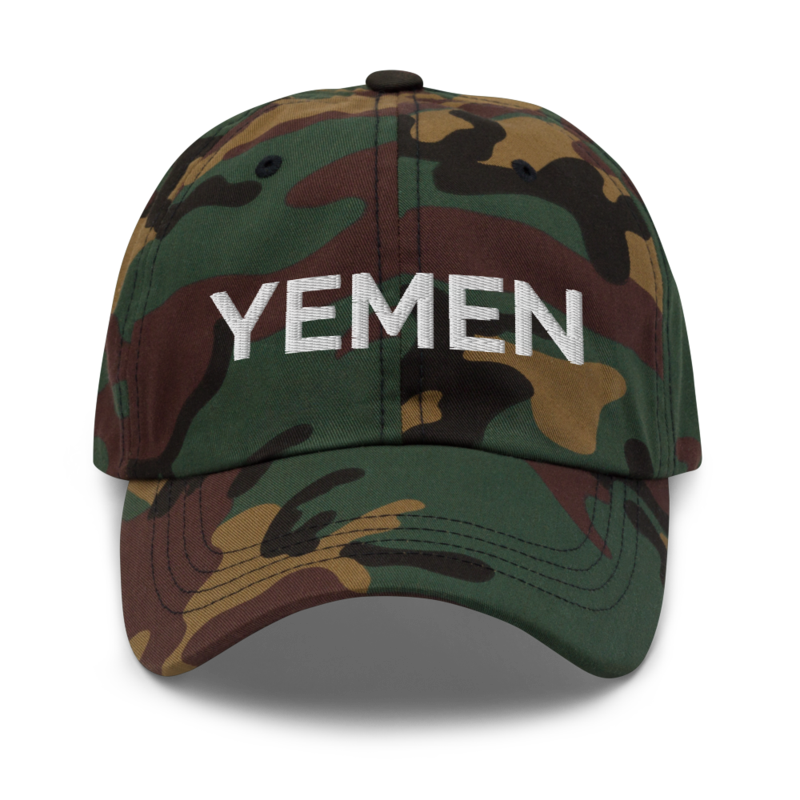 Yemen Hat - Green Camo