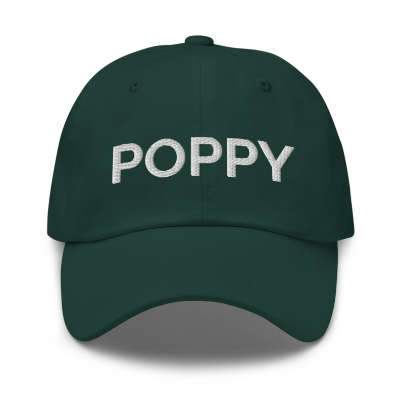 Poppy Hat - Spruce