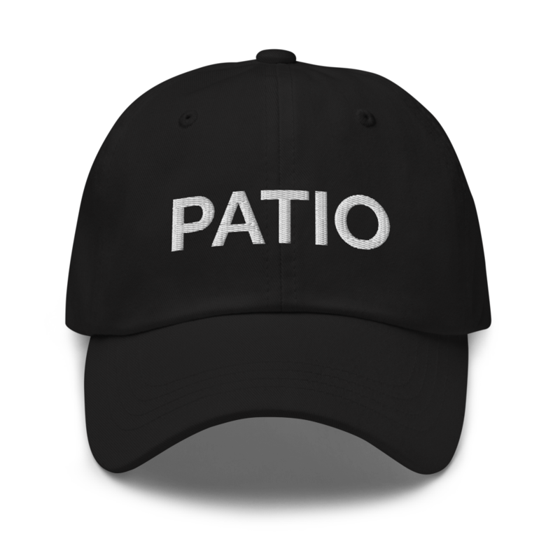 Patio Hat - Black