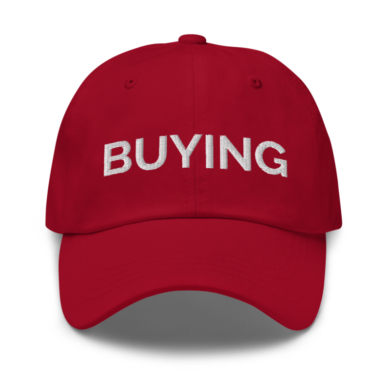 Buying Hat - Cranberry