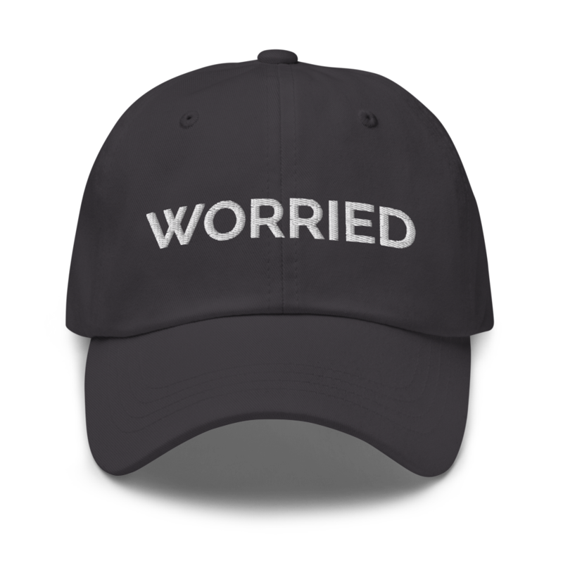 Worried Hat - Dark Grey