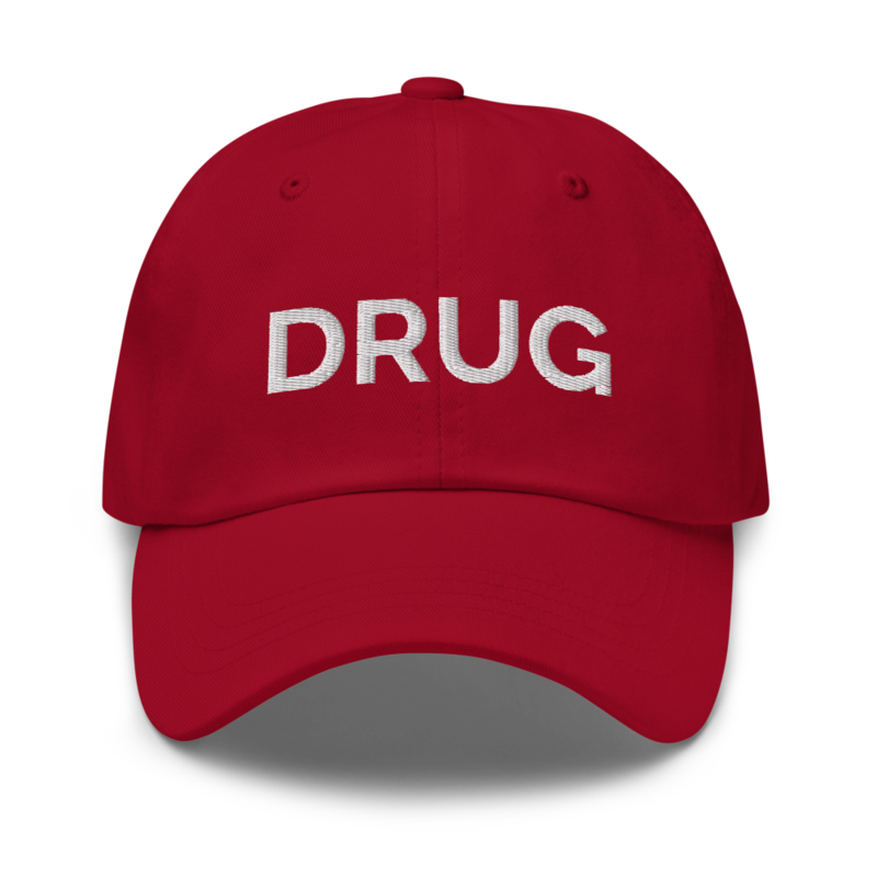 Drug Hat - Cranberry