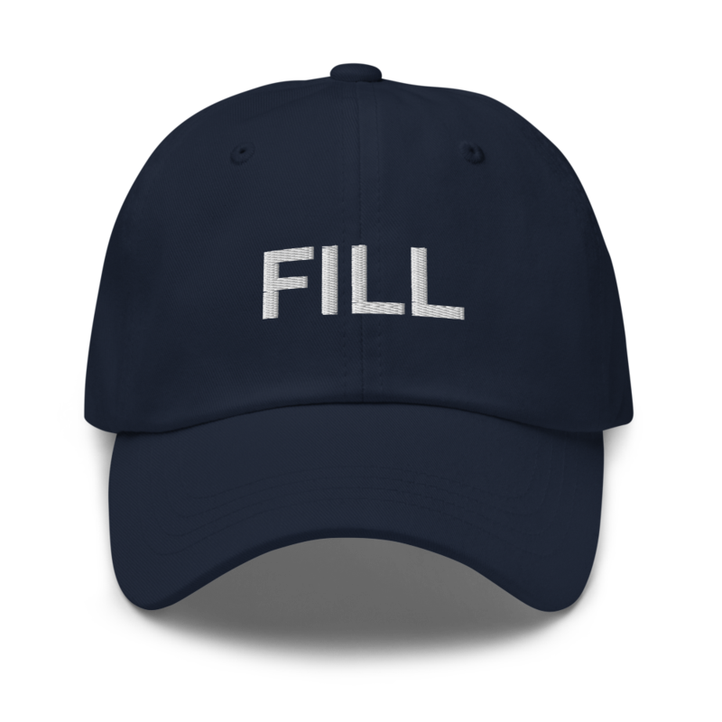 Fill Hat - Navy