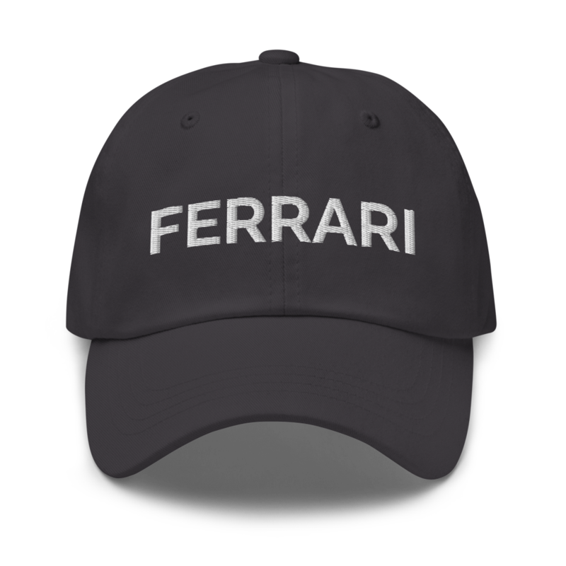 Ferrari Hat - Dark Grey