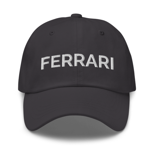 Ferrari Hat - Dark Grey