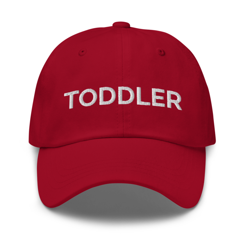 Toddler Hat - Cranberry