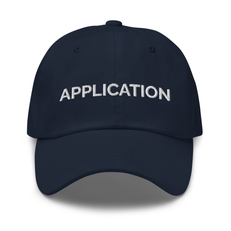 Application Hat - Navy