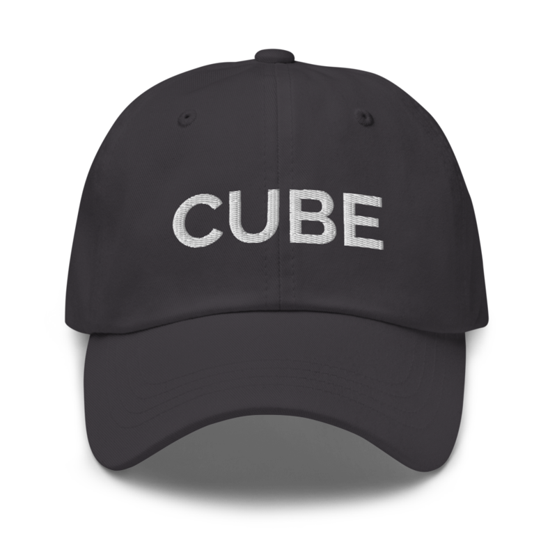 Cube Hat - Dark Grey